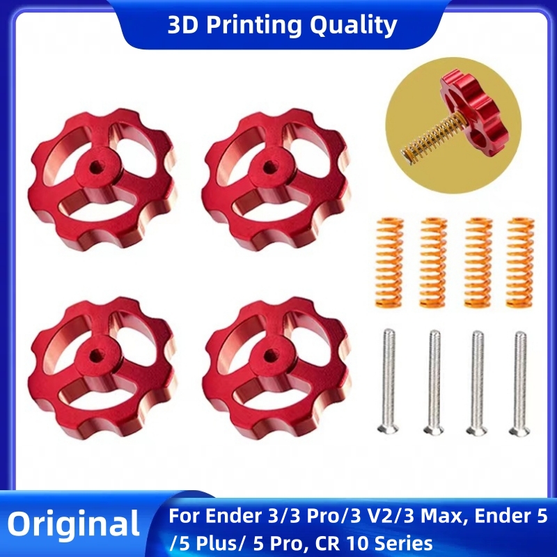 Creality Printer Ender 3 - 크리얼리티 메탈 레벨링 너트, 핸드 트위스트