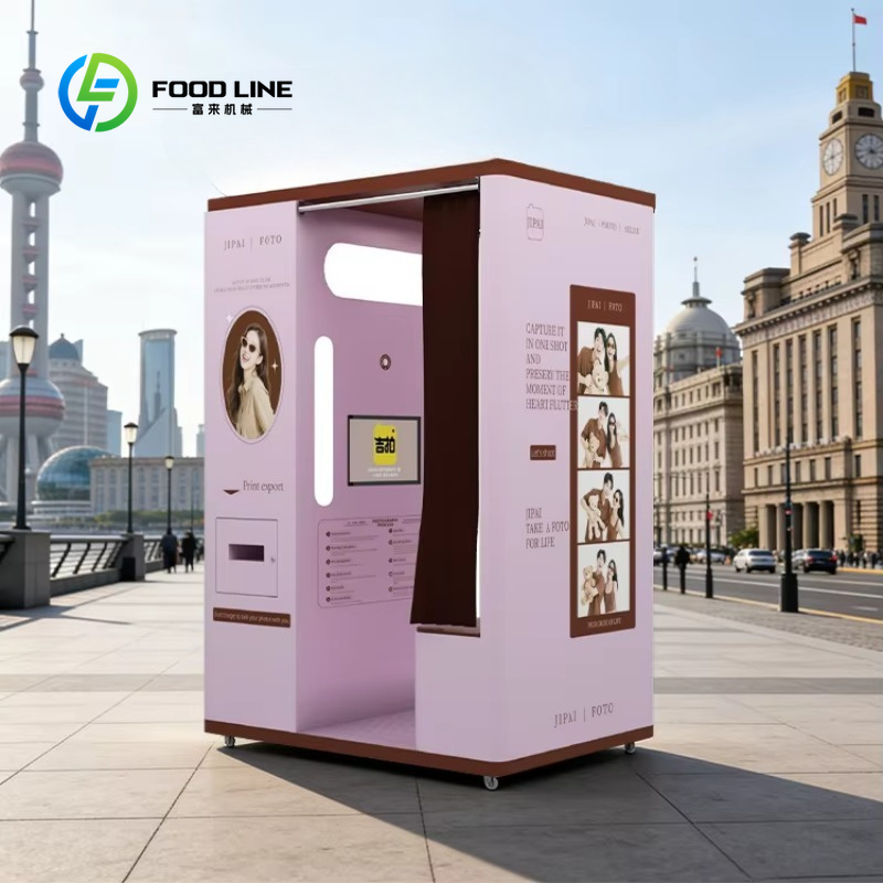 Commercial Photo Printing Kiosk - 맞춤형 셀피 부스 자동 즉석 사진