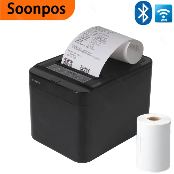 Commercial Wallpaper Printing - Soonpos 80mm 열전사 POS 영수증 프린터,