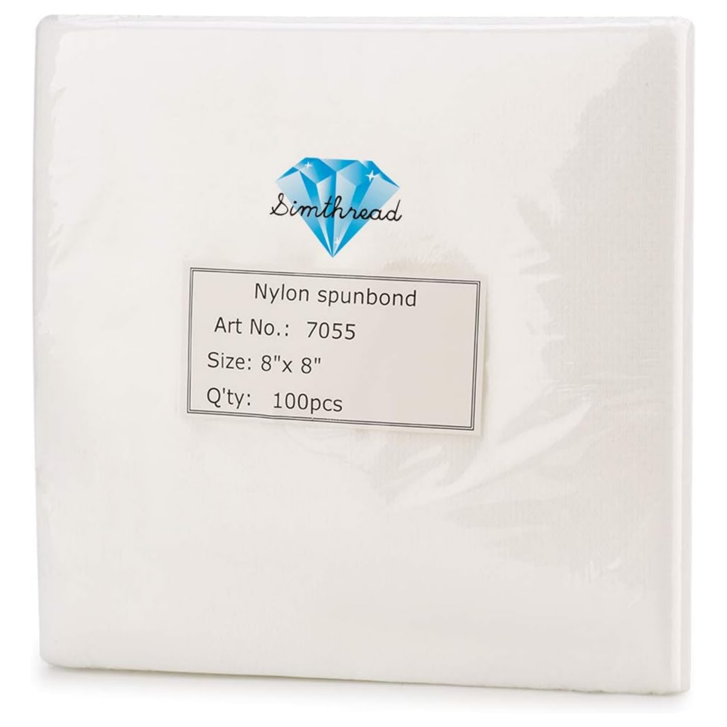 Embroidery Stabilizer Backing - 심스레드 노쇼 메쉬 (투명) 컷어웨이 자수