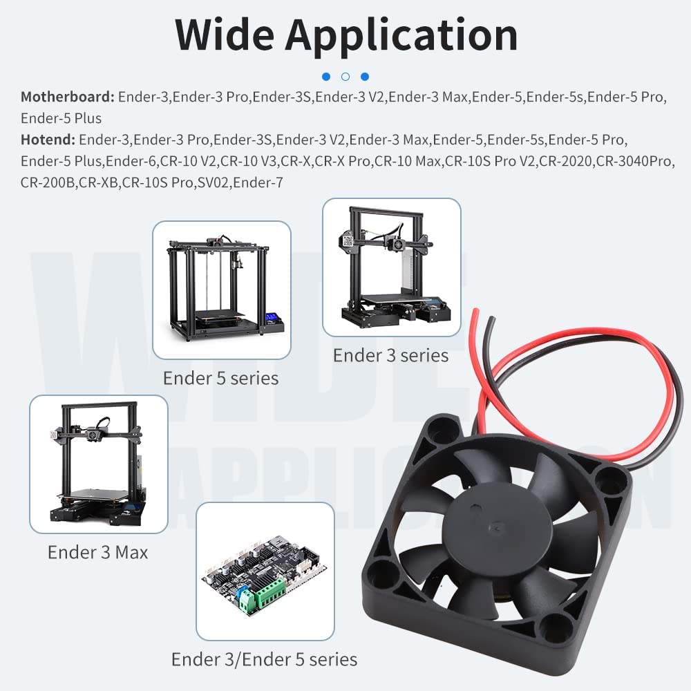 2pcs Creality Original 4010 팬, - Creality Printer Ender 3 리뷰 및 가격