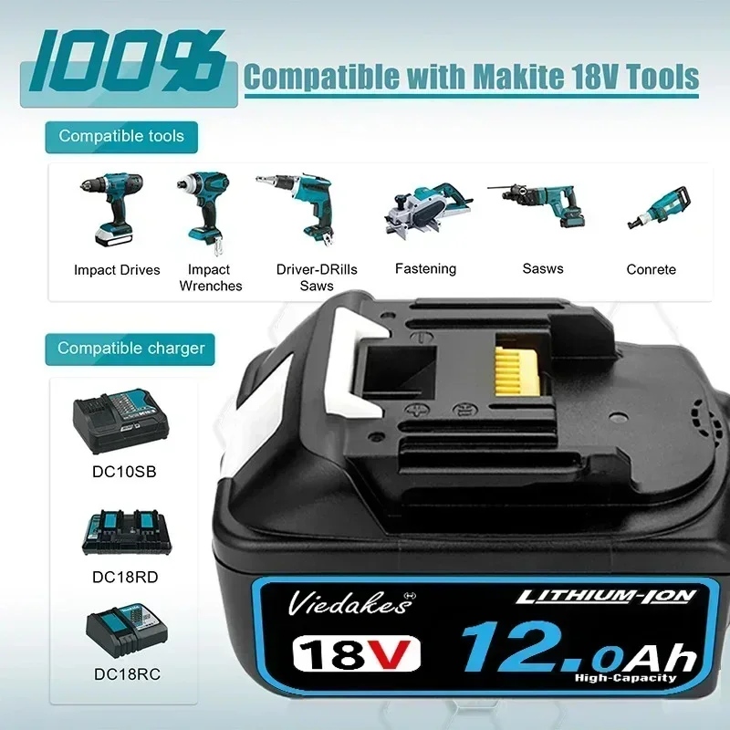 마키타 18V 배터리 12.0Ah 리튬 이온 LXT D - Makita Drill Ddf484 리뷰 및 가격