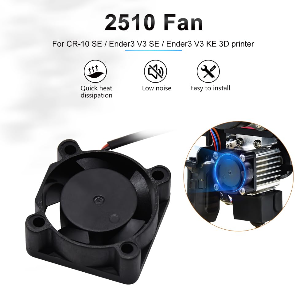 Creality Ender 3 V3 SE 압출기 팬,  - Creality Printer Ender 3 리뷰 및 가격