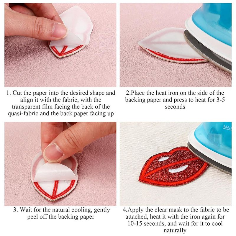 [ABFI!】 20개 양면 다리미 접착 시트와 100개 - Embroidery Stabilizer Backing 리뷰 및 가격