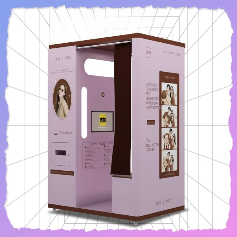 맞춤형 셀피 부스 자동 즉석 사진 인쇄 키오스크 공장  - Commercial Photo Printing Kiosk 리뷰 및 가격